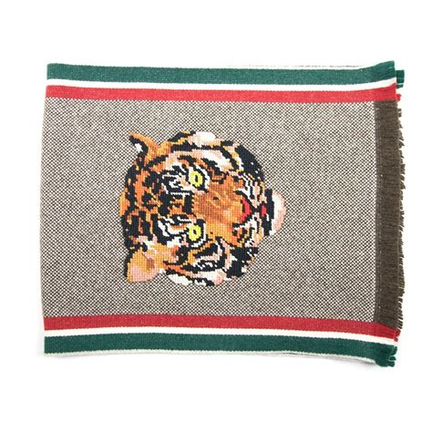 gucci net a porter scarf tiger|gucci tiger accessories.